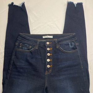Kancan Dark Wash Skinny Jeans